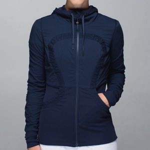 Lululemon Dance navy studio jacket size 6